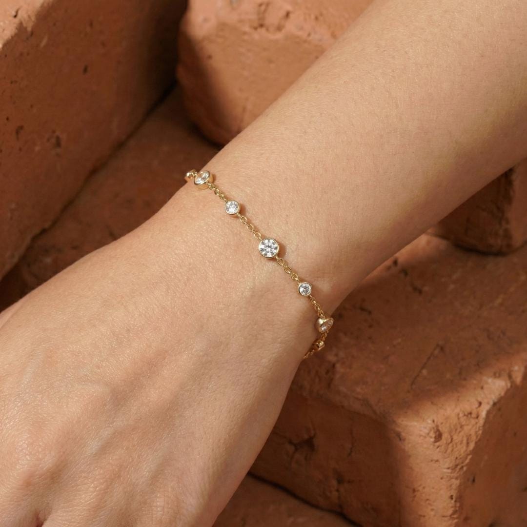 Distance Lab Grown Diamond Bracelet