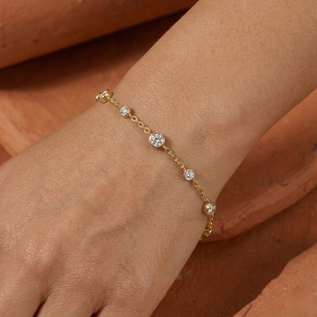 Distance Lab Grown Diamond Bracelet