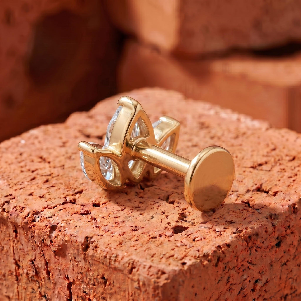 Marquise Lab Grown Diamond Cartilage Earrings