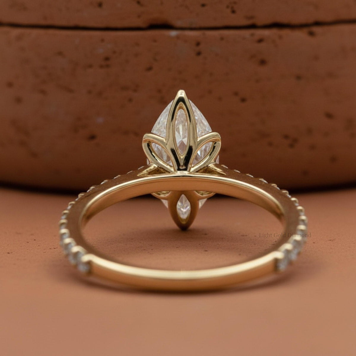 Marquise Lab Grown Diamond Engagement Ring
