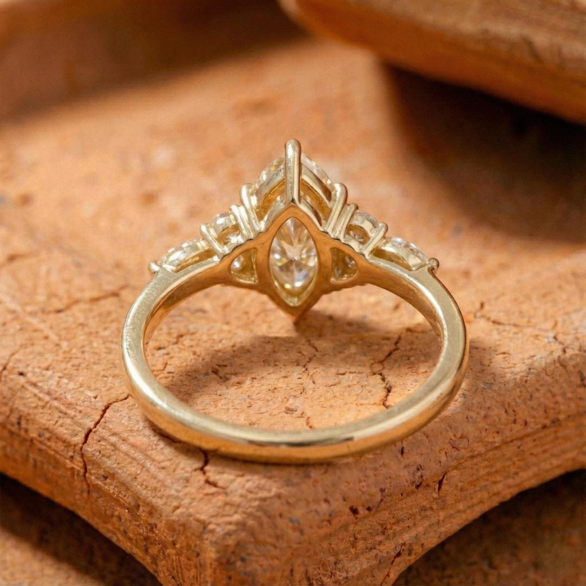 Marquise Lab Grown Diamond Ring