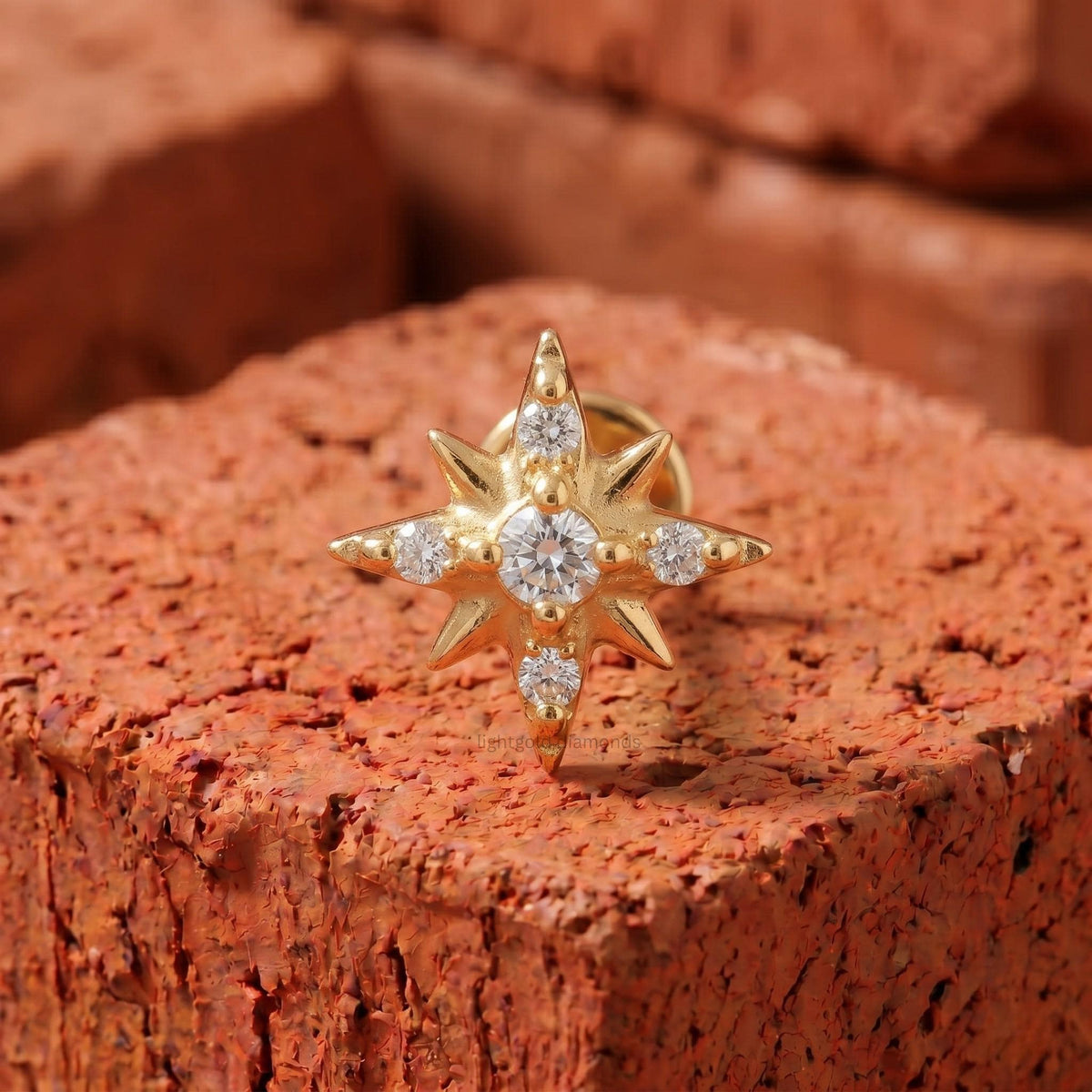 Northen Star Cartilage Earrings