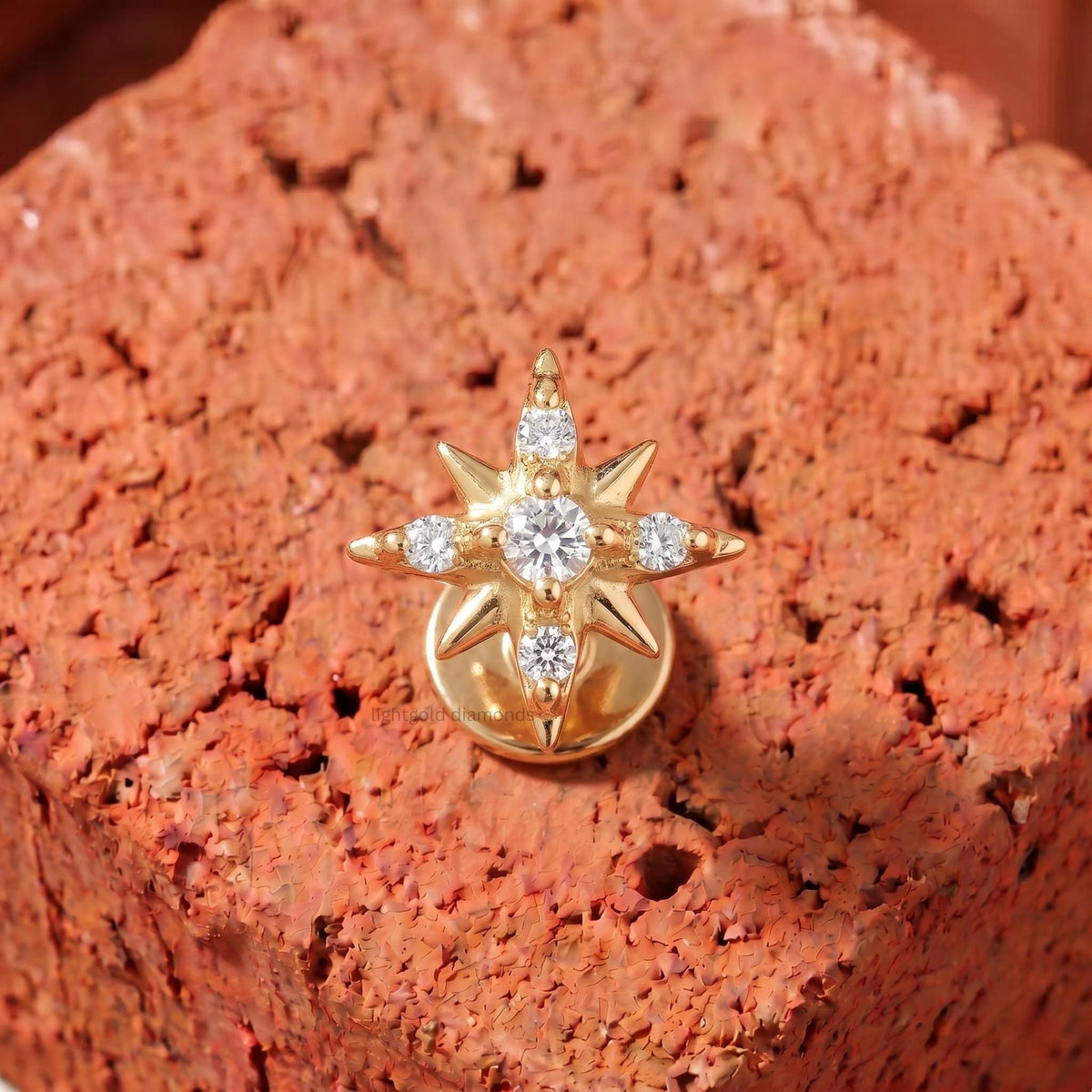 Northen Star Cartilage Earrings