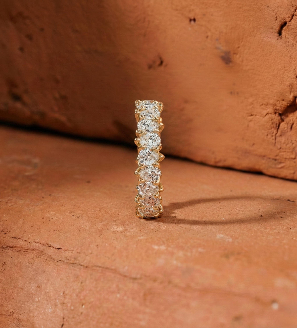 Unique Lab-Grown Diamond Eternity Band