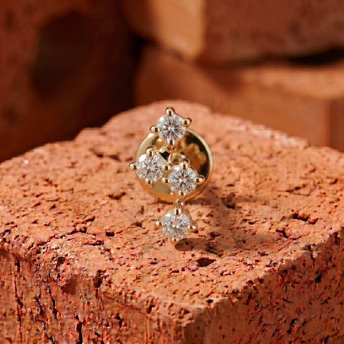 Zig Zag Lab Grown Diamond Ear Climbers