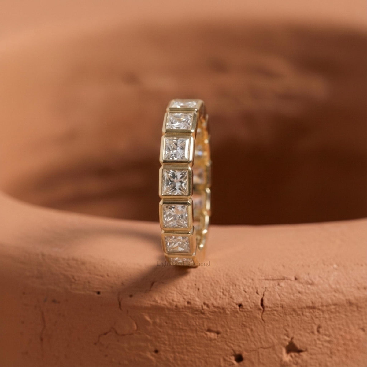 Princess Lab Grown Diamond Eternity Band