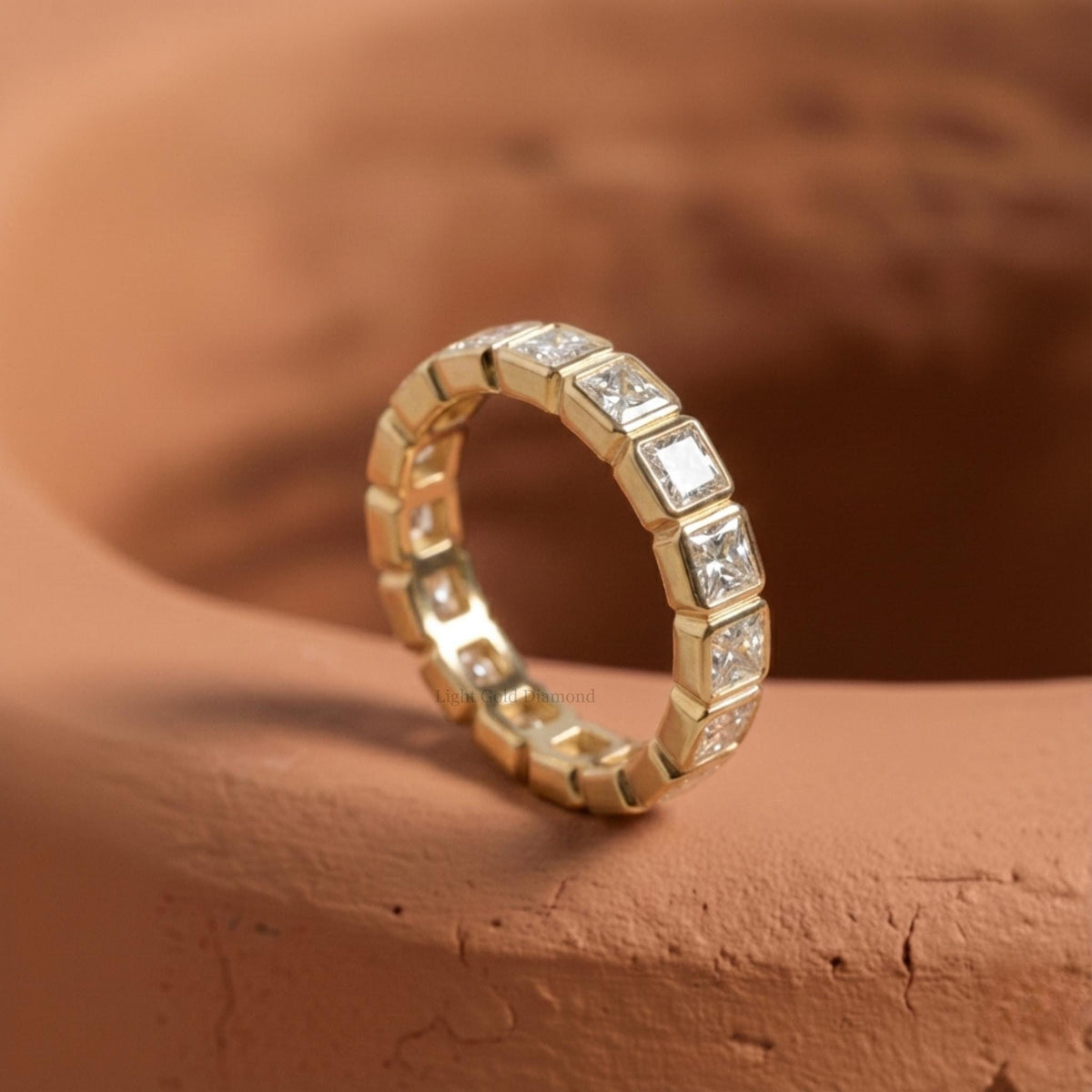 Princess Lab Grown Diamond Eternity Band