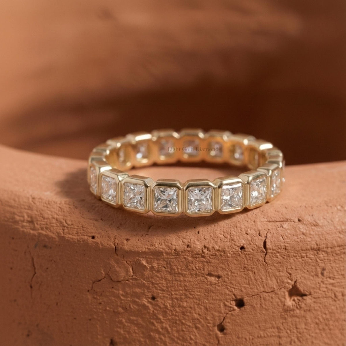 Princess Lab Grown Diamond Eternity Band