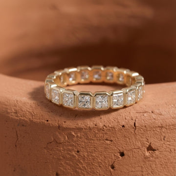 Princess Lab Grown Diamond Eternity Band