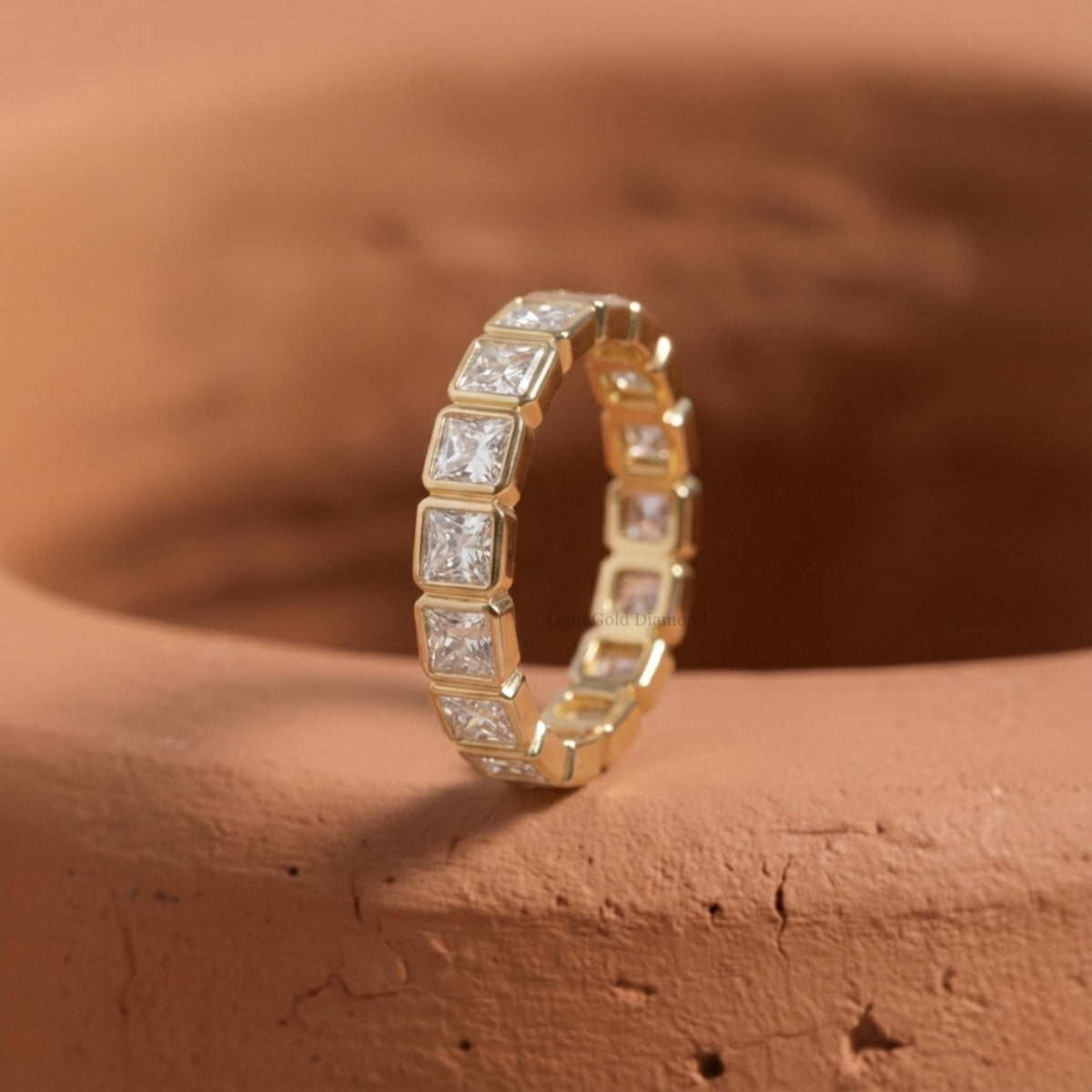 Princess Lab Grown Diamond Eternity Band
