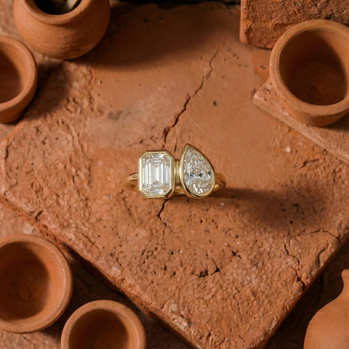 Lab Grown Diamond Toi Et Moi Ring