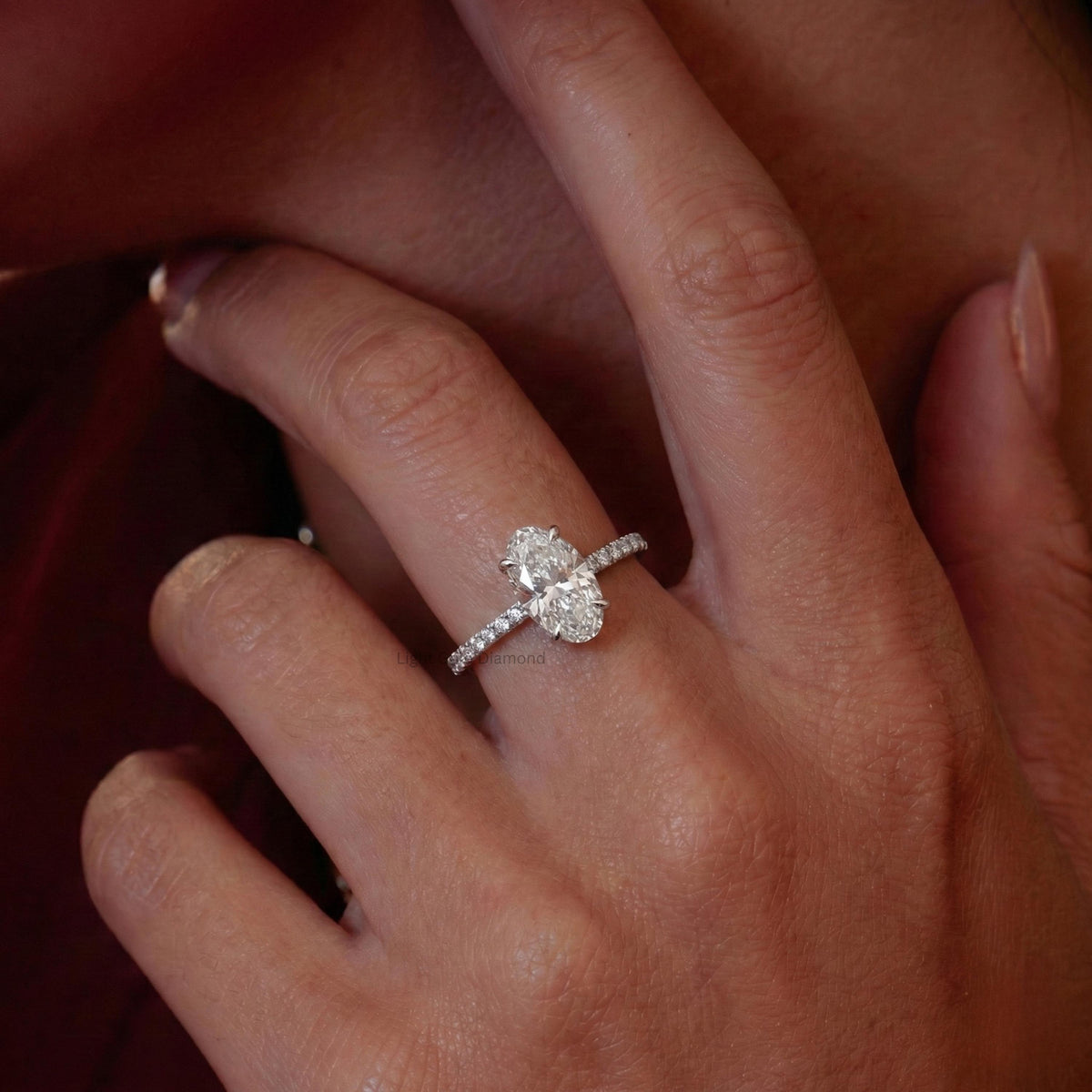 Moval Lab-Grown Diamond Ring