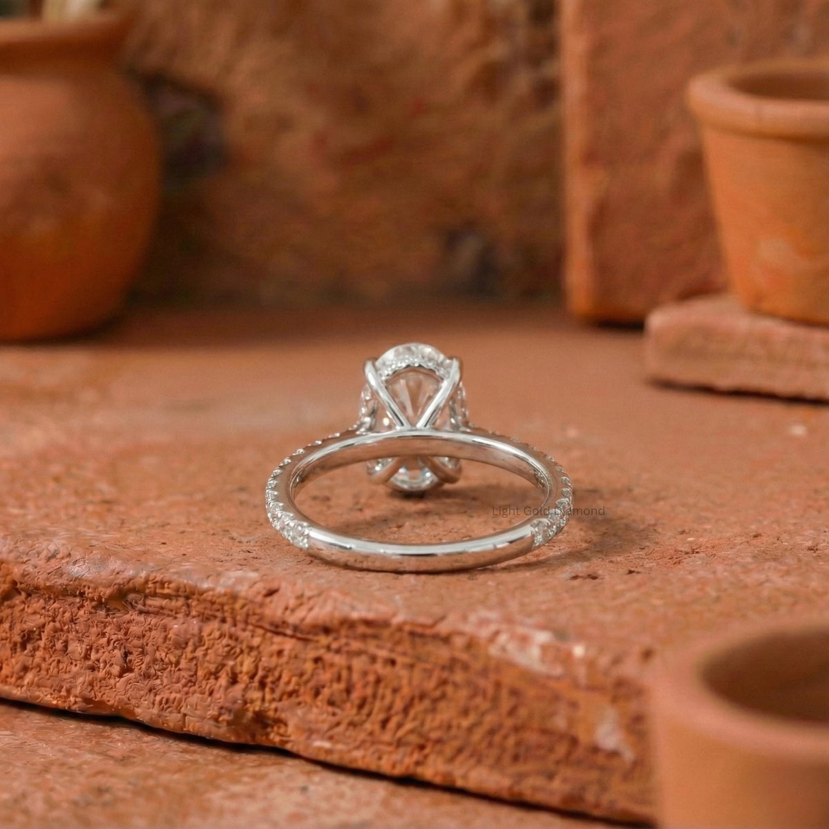 Moval Lab-Grown Diamond Ring