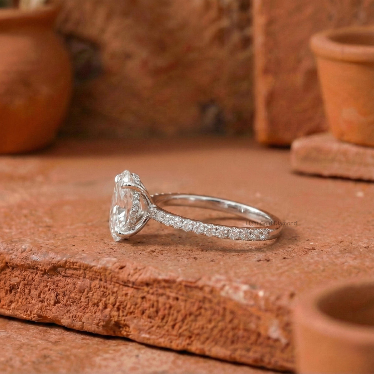 Moval Lab-Grown Diamond Ring