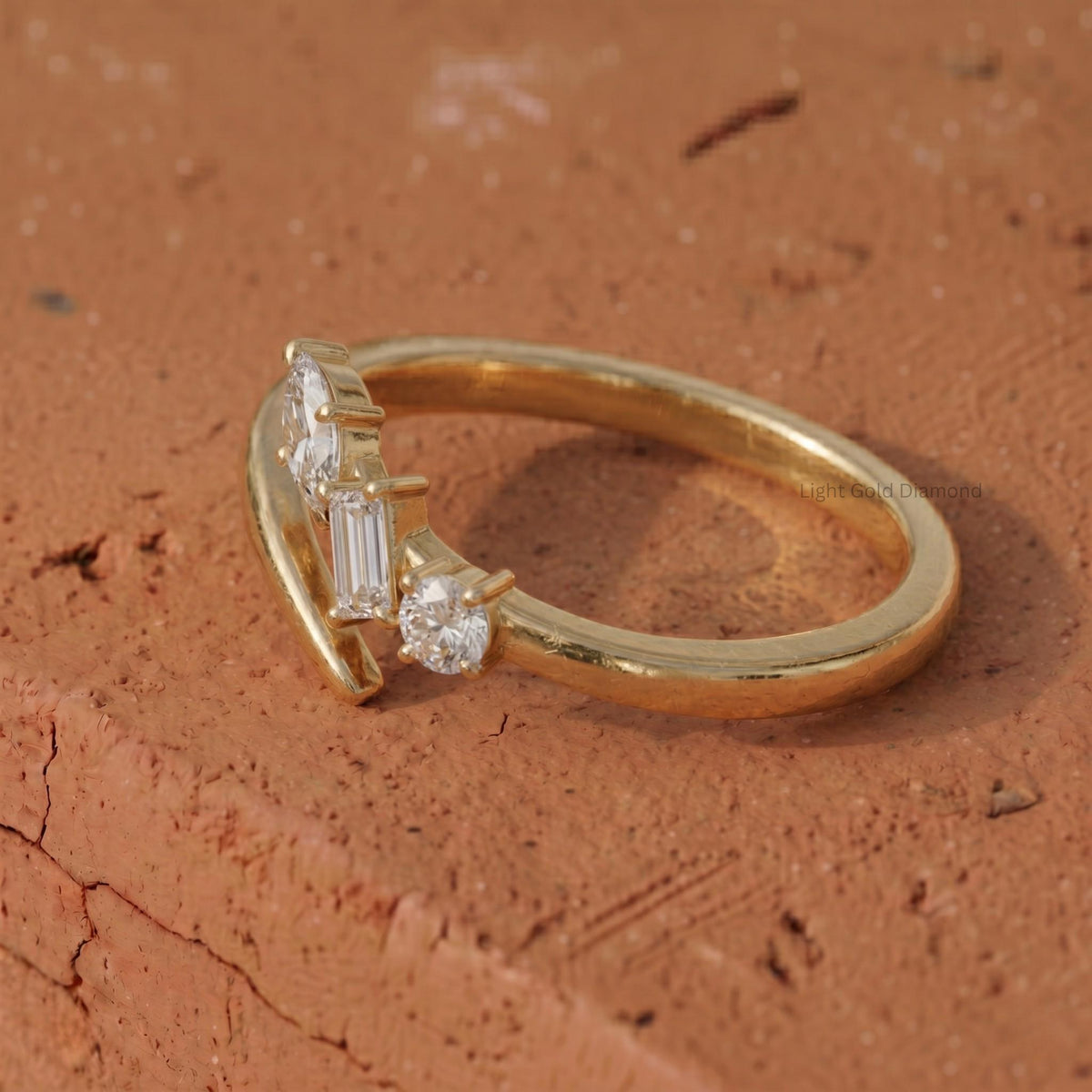 Lab Grown Diamond Bypass Ring
