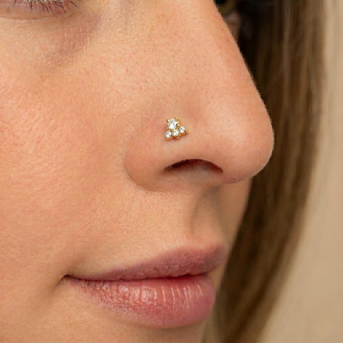 14K Solid Gold Cartilage Earrings