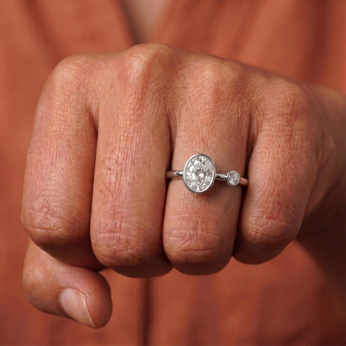 2 Carat Oval Cut Engagement Ring