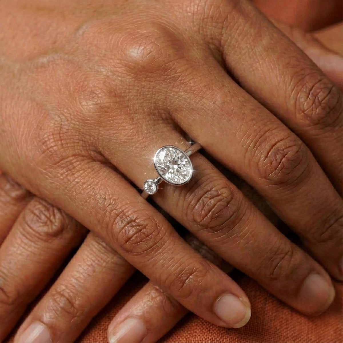 2 Carat Oval Cut Engagement Ring