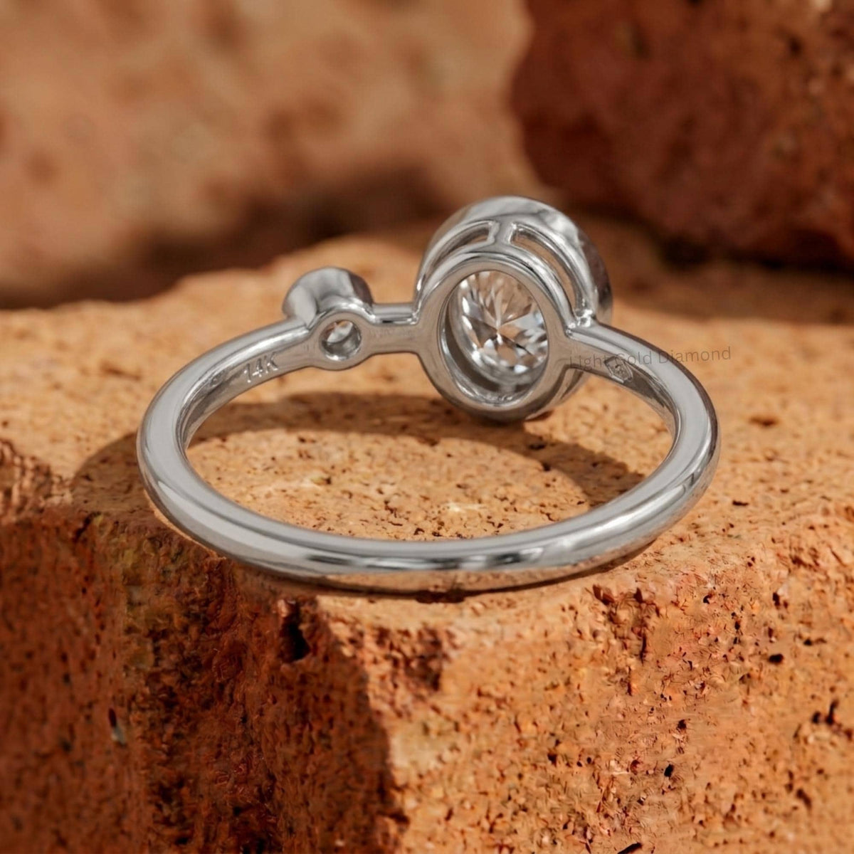 2 Carat Oval Cut Engagement Ring